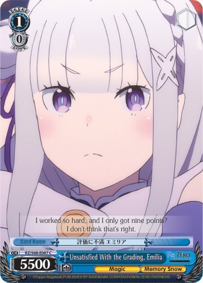 Unsatisfied With the Grading, Emilia RZ/S68-E087 C