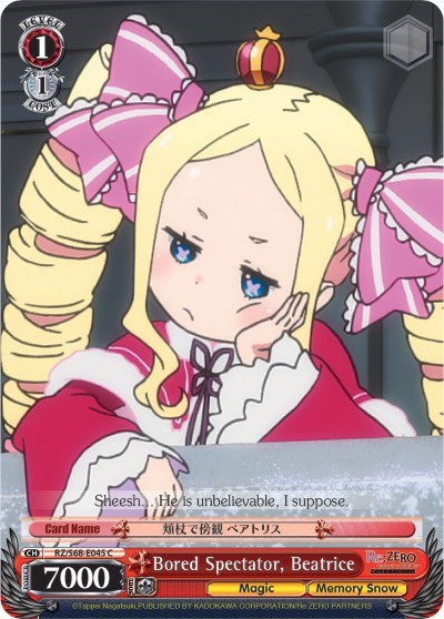 Bored Spectator, Beatrice RZ/S68-E045 C