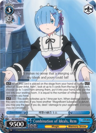 Combination of Ideals, Rem RZ/S68-E067 R