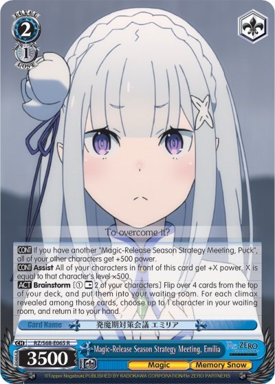 Magic-Release Season Strategy Meeting, Emilia RZ/S68-E065 R