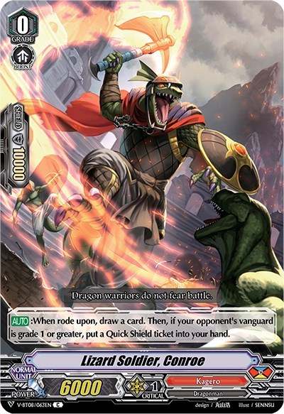 Lizard Soldier, Conroe [V Format] V-BT08/063EN C