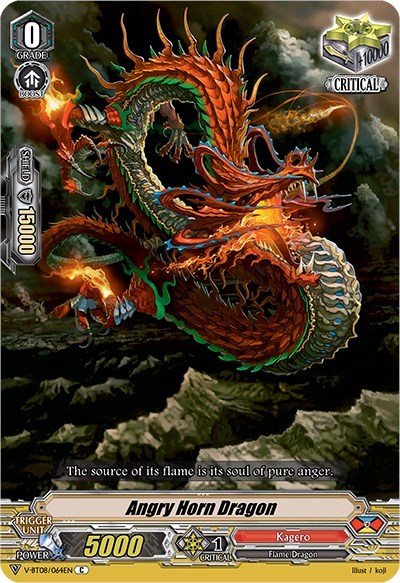Angry Horn Dragon [V Format] V-BT08/064EN C