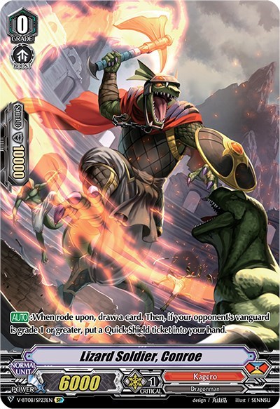 Lizard Soldier, Conroe [V Format] V-BT08/SP23EN SP