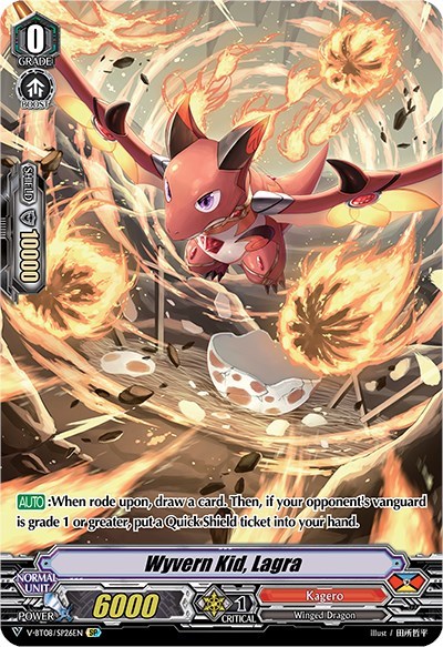Wyvern Kid, Lagra [V Format] V-BT08/SP26EN SP