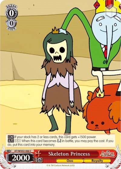 Skeleton Princess AT/WX02-066 C