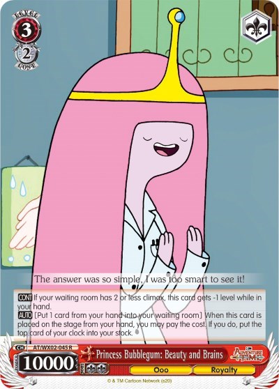 Princess Bubblegum: Beauty and Brains AT/WX02-045 R