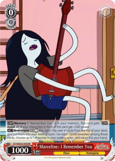 Marceline: I Remember You AT/WX02-043 RR