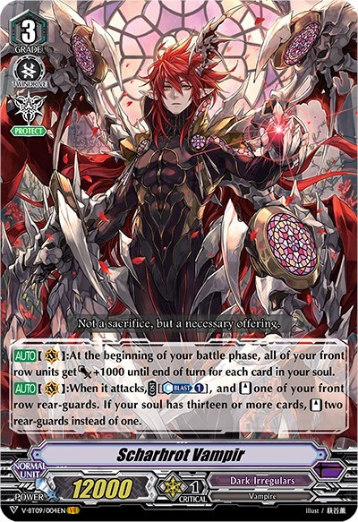 Scharhrot Vampir [V Format] V-BT09/004EN