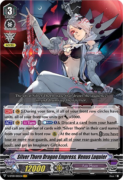 Silver Thorn Dragon Empress, Venus Luquier [V Format] V-BT09/005EN