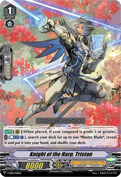 Knight of the Harp, Tristan [V Format] V-SS04/010EN