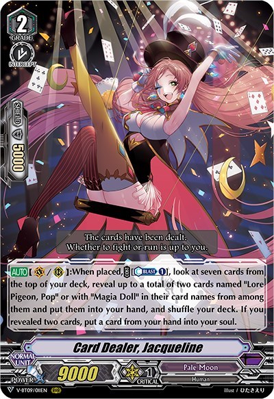Card Dealer, Jacqueline [V Format] V-BT09/011EN