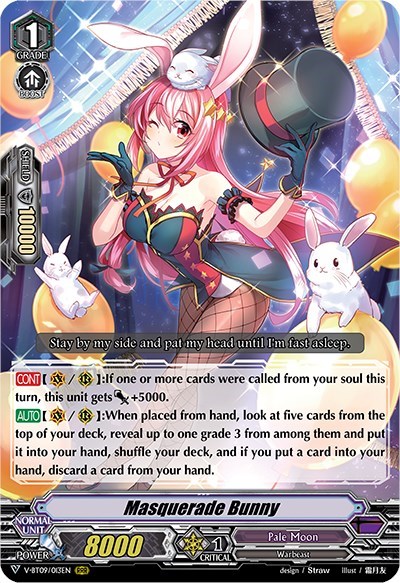 Masquerade Bunny [V Format] V-BT09/013EN