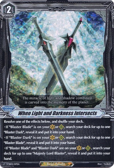 When Light and Darkness Intersects [V Format] V-SS04/017EN