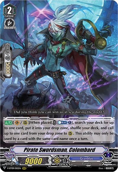 Pirate Swordsman, Colombard [V Format] V-BT09/015EN