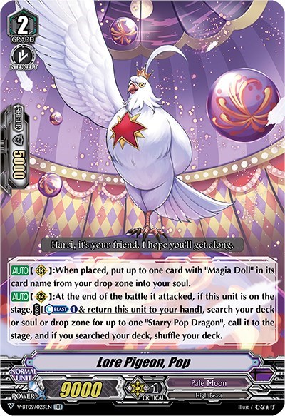 Lore Pigeon, Pop [V Format] V-BT09/023EN