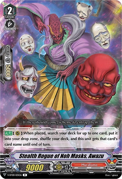 Stealth Rogue of Noh Masks, Awazu [V Format] V-BT09/031EN