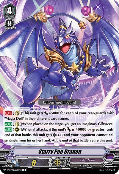 Starry Pop Dragon [V Format] V-BT09/039EN