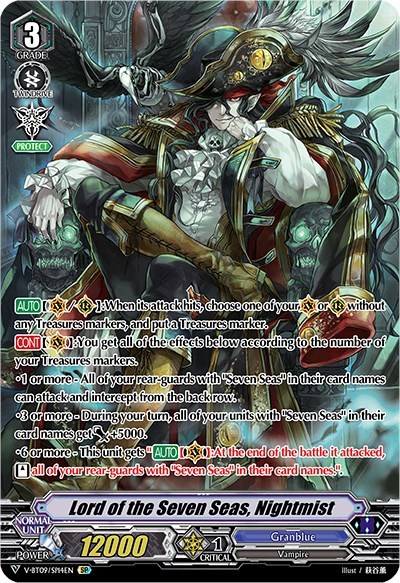 Lord of the Seven Seas, Nightmist [V Format] V-BT09/SP14EN