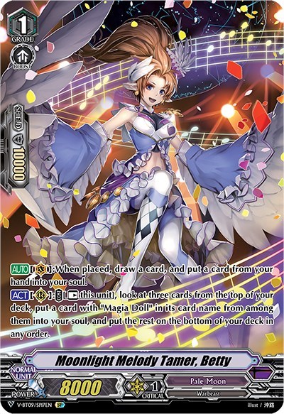 Moonlight Melody Tamer, Betty [V Format] V-BT09/SP17EN