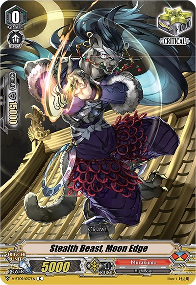 Stealth Beast, Moon Edge [V Format] V-BT09/057EN