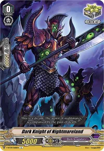 Dark Knight of Nightmareland [V Format] V-BT09/068EN