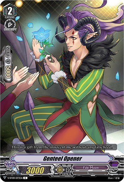 Genteel Opener [V Format] V-BT09/073EN