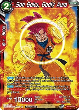 Son Goku, Godly Aura P-246