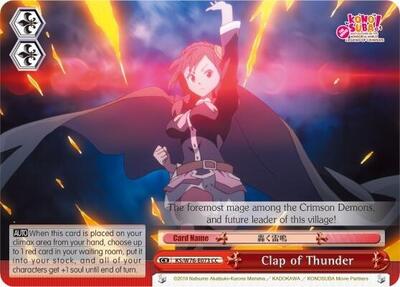 Clap of Thunder — KonoSuba: God’s Blessing on this Wonderful World! Legend of Crimson
