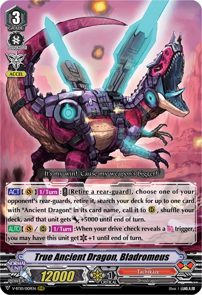 True Ancient Dragon, Bladromeus [V Format] V-BT10/009EN