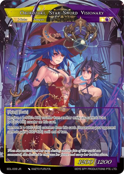 Oborozuki, Star Sword Visionary 