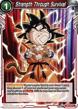 Strength Through Survival DB3-023