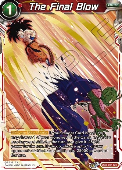 The Final Blow DB3-024