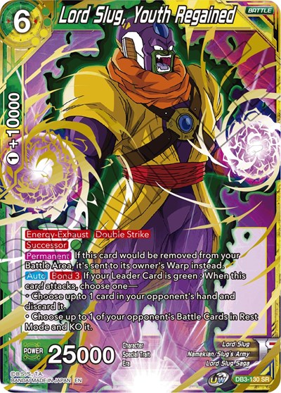 Lord Slug, Youth Regained DB3-130