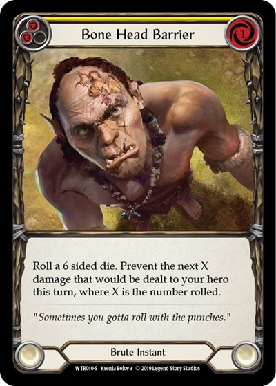 Bone Head Barrier 