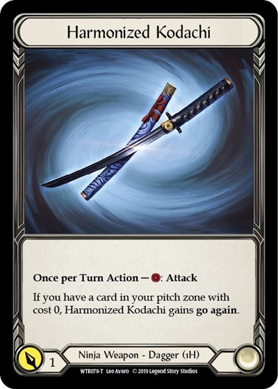 Harmonized Kodachi // Quicken 