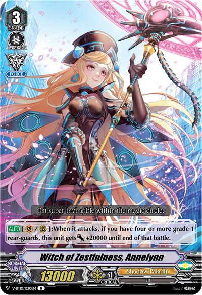 Witch of Zestfulness, Annelynn [V Format] V-BT10/030EN