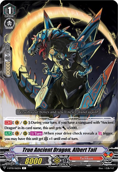 True Ancient Dragon, Albert Tail [V Format] V-BT10/062EN