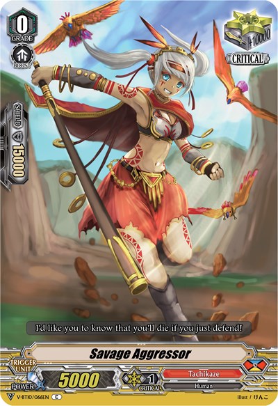 Savage Aggressor [V Format] V-BT10/066EN
