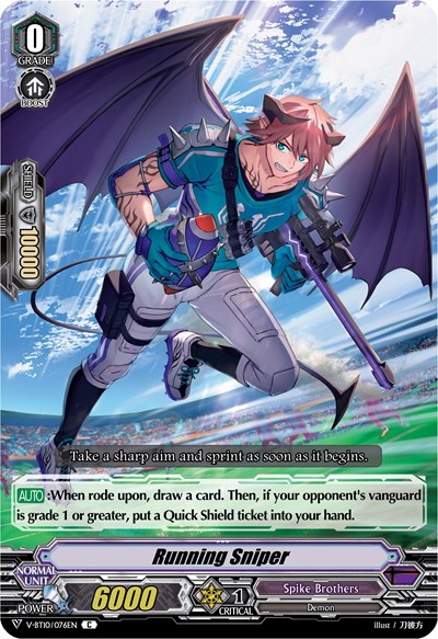 Running Sniper [V Format] V-BT10/076EN