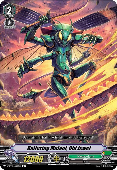 Battering Mutant, Old Jewel [V Format] V-BT10/082EN