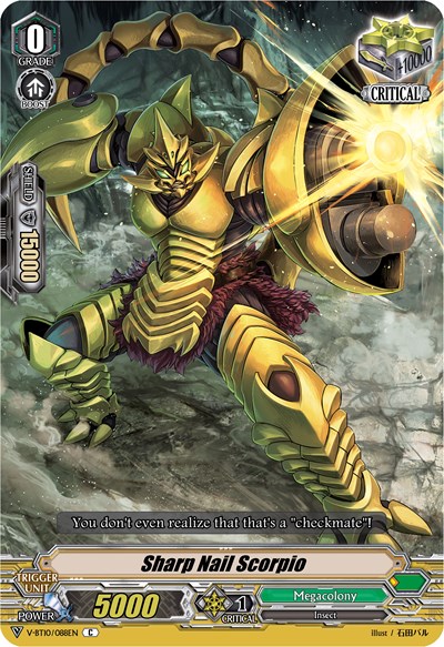 Sharp Nail Scorpio [V Format] V-BT10/088EN