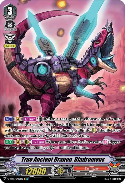 True Ancient Dragon, Bladromeus [V Format] V-BT10/SP09EN