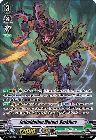 Intimidating Mutant, Darkface [V Format] V-BT10/SP18EN