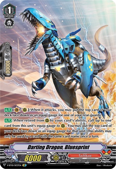 Darting Dragon, Bluesprint [V Format] V-BT10/SP27EN