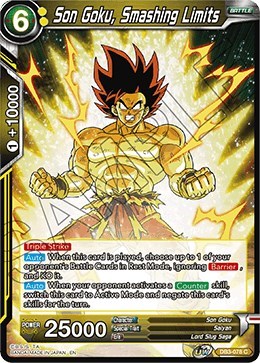 Son Goku, Smashing Limits DB3-078