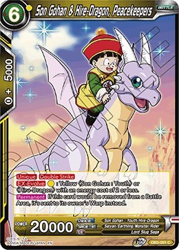 Son Gohan & Hire-Dragon, Peacekeepers DB3-081