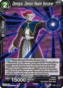 Demigra, Demon Realm Sorcerer DB3-111