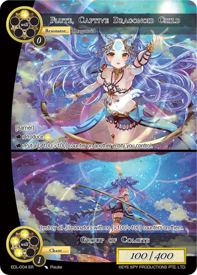 Flute, Captive Dragonoid Child // Group of Comets EDL-004