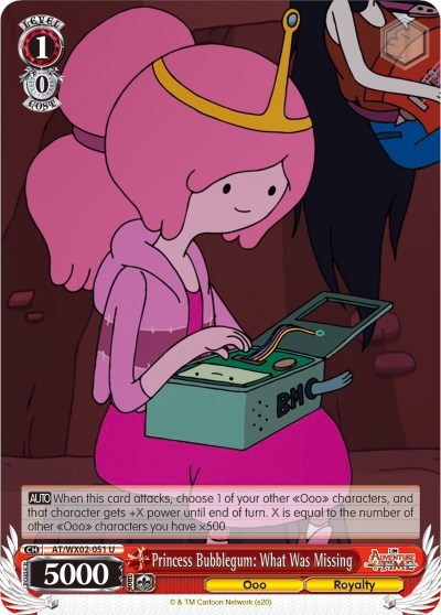 Princess Bubblegum: What Was Missing AT/WX02-051 U