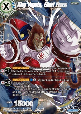 King Vegeta, Giant Force DB3-138